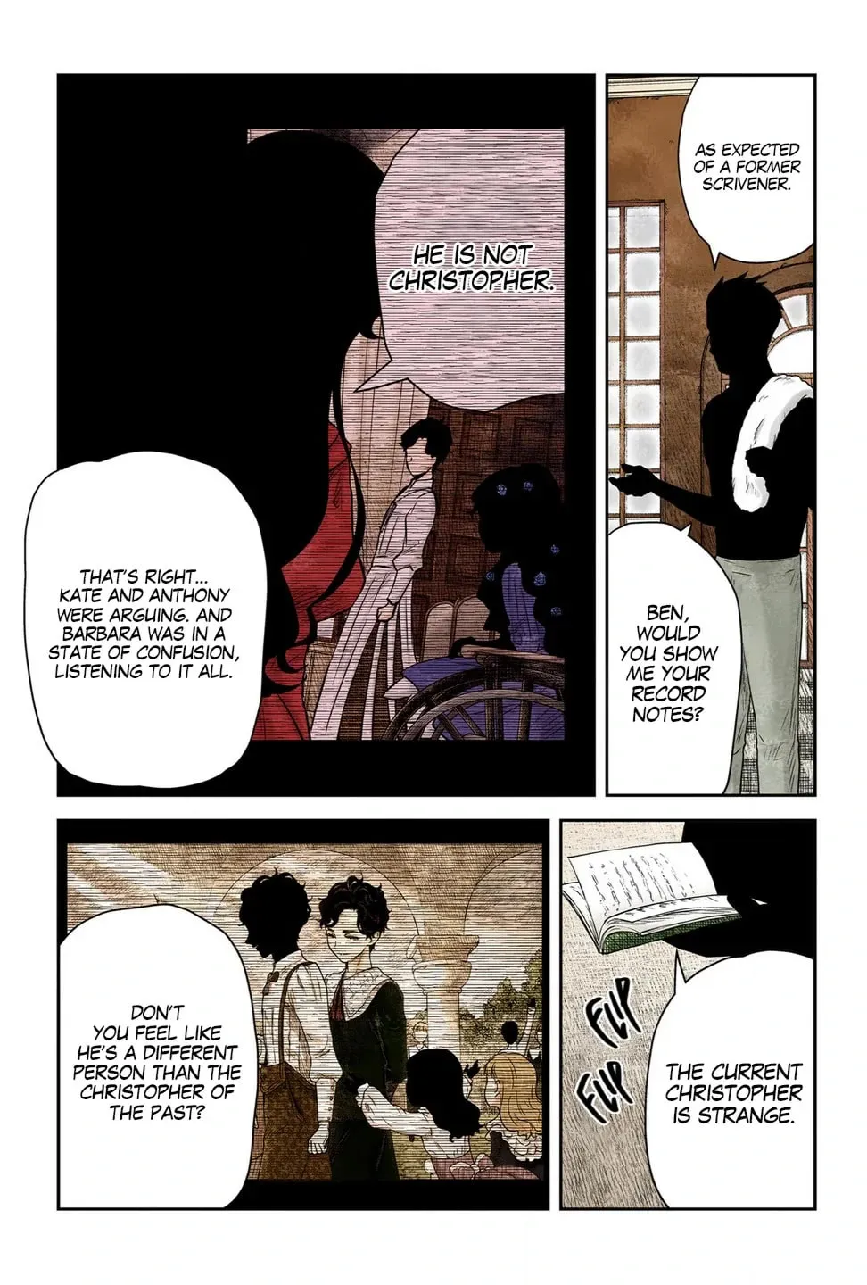 Read Shadows House (Monochrome) chapter 215 image 11 on Lezhin