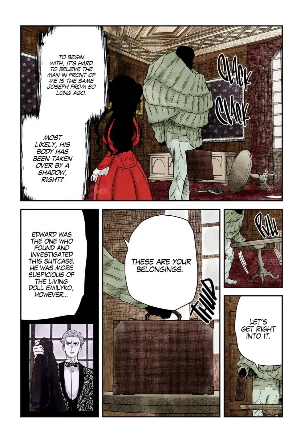 Read Shadows House (Monochrome) chapter 219 image 8 on Lezhin