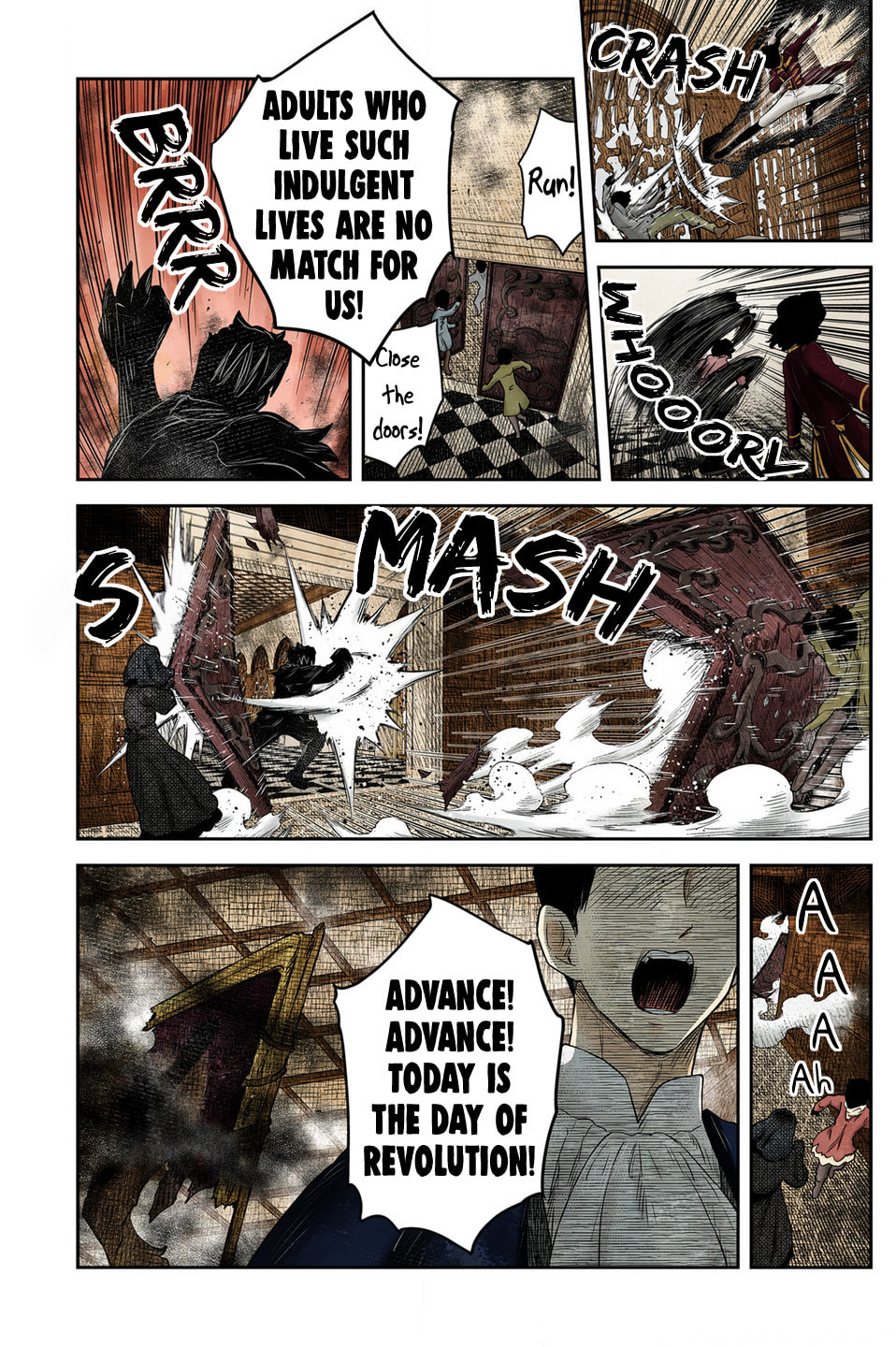 Read Shadows House (Monochrome) chapter 230 image 11 on Lezhin