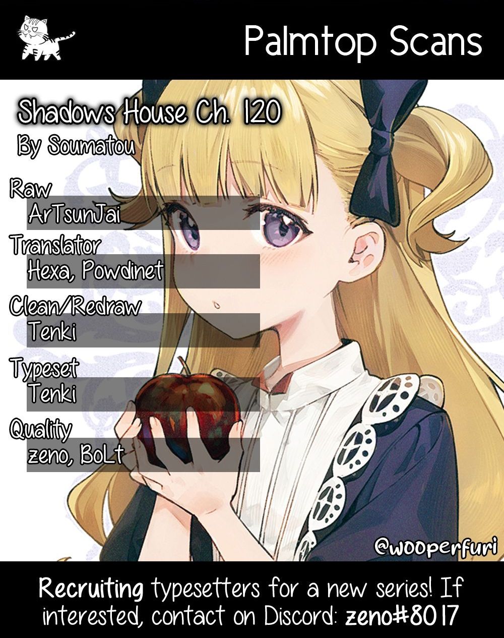 Read Shadows House chapter 120 image 0 on Lezhin