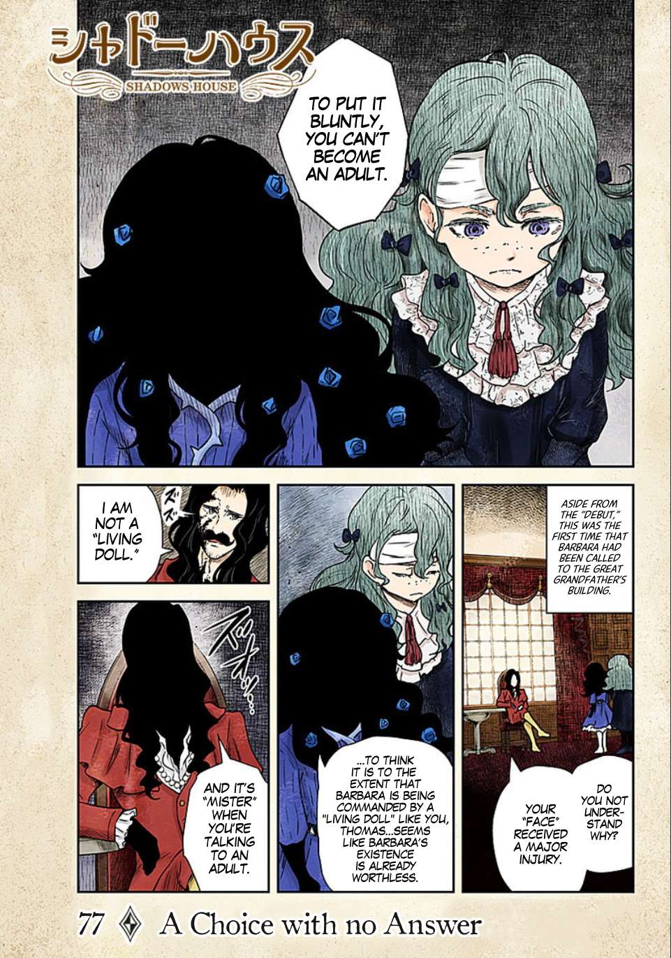 Read Shadows House chapter 77 image 1 on Lezhin