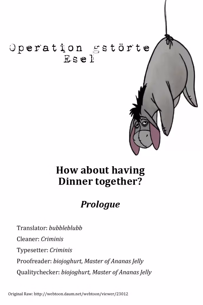 Read Shall We Have Dinner Tonight? chapter 0 image 1 on Lezhin