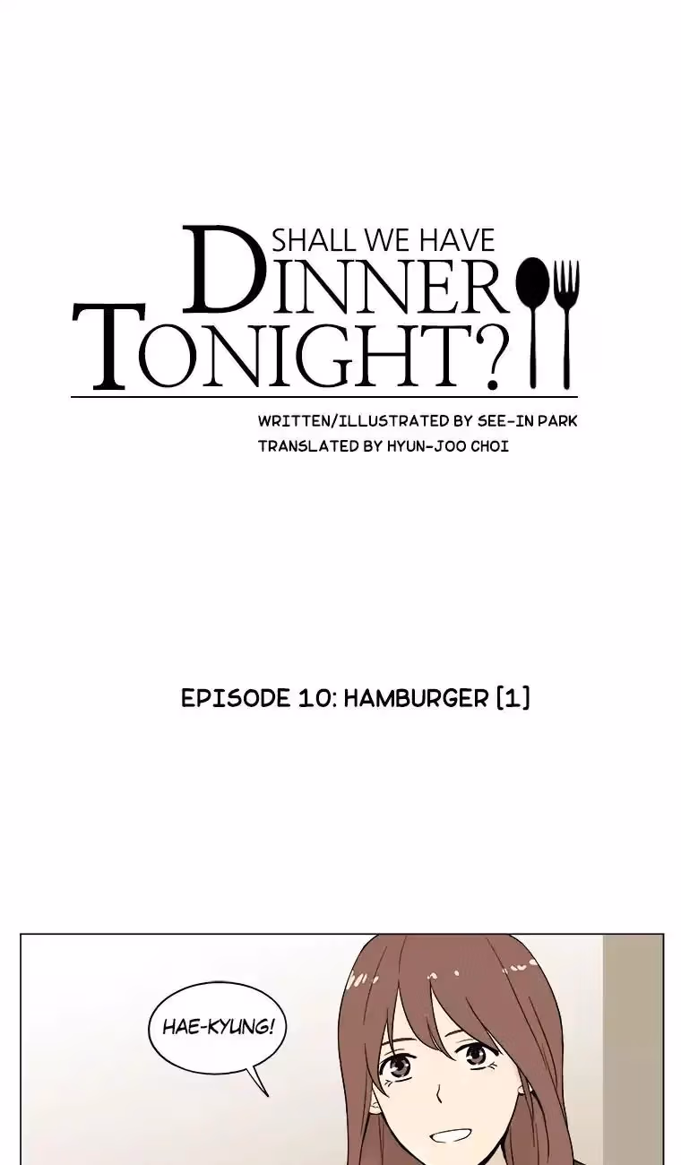 Read Shall We Have Dinner Tonight? chapter 10 image 4 on Lezhin