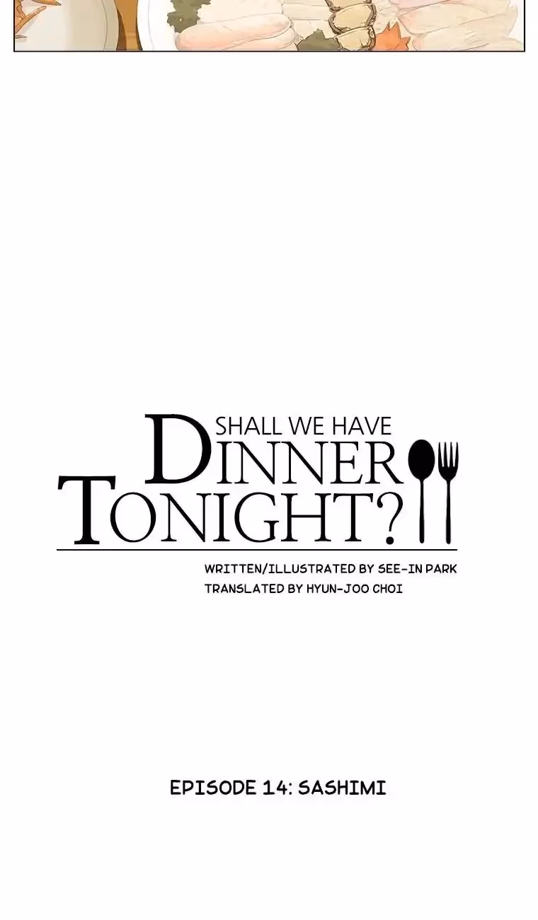 Read Shall We Have Dinner Tonight? chapter 14 image 2 on Lezhin