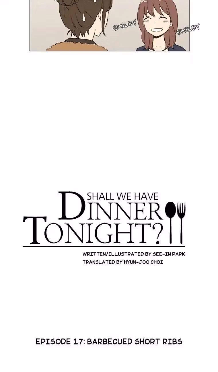 Read Shall We Have Dinner Tonight? chapter 17 image 4 on Lezhin
