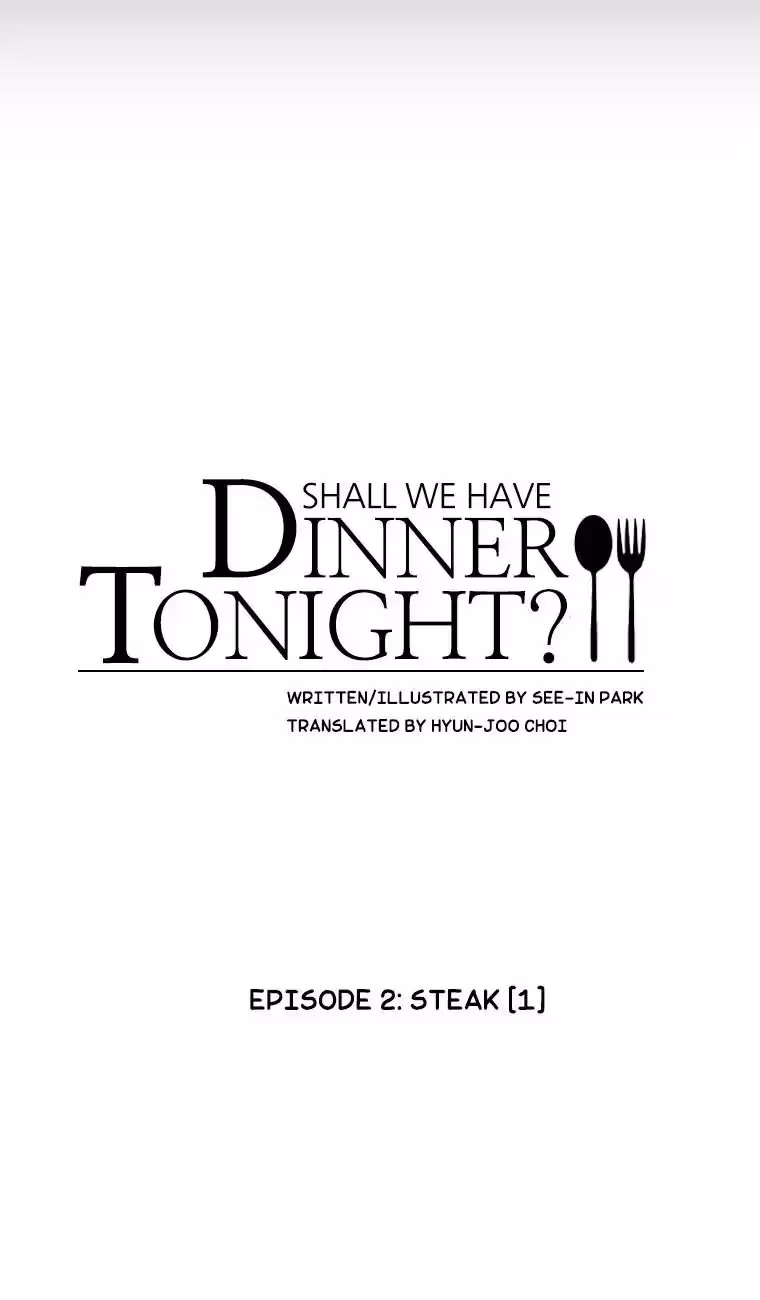 Read Shall We Have Dinner Tonight? chapter 2 image 5 on Lezhin