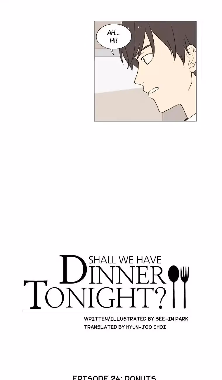 Read Shall We Have Dinner Tonight? chapter 24 image 3 on Lezhin