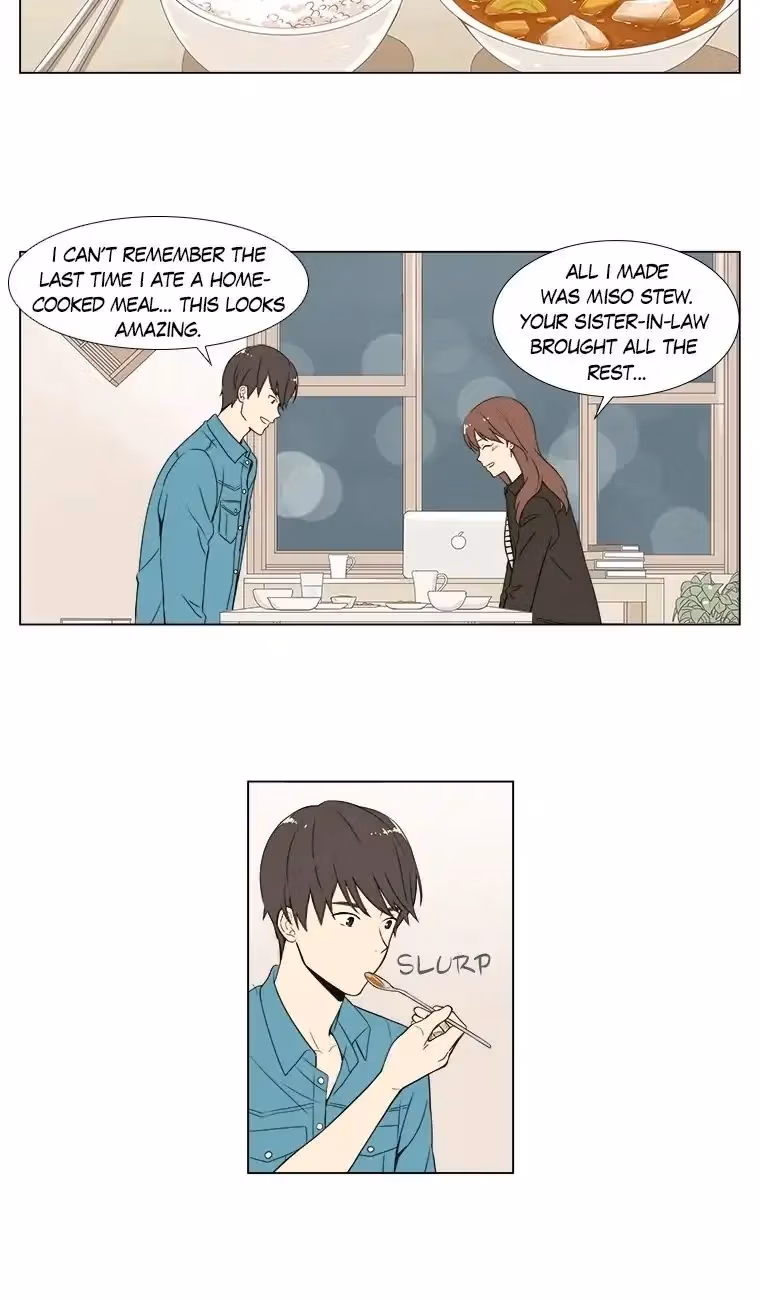 Read Shall We Have Dinner Tonight? chapter 35 image 1 on Lezhin