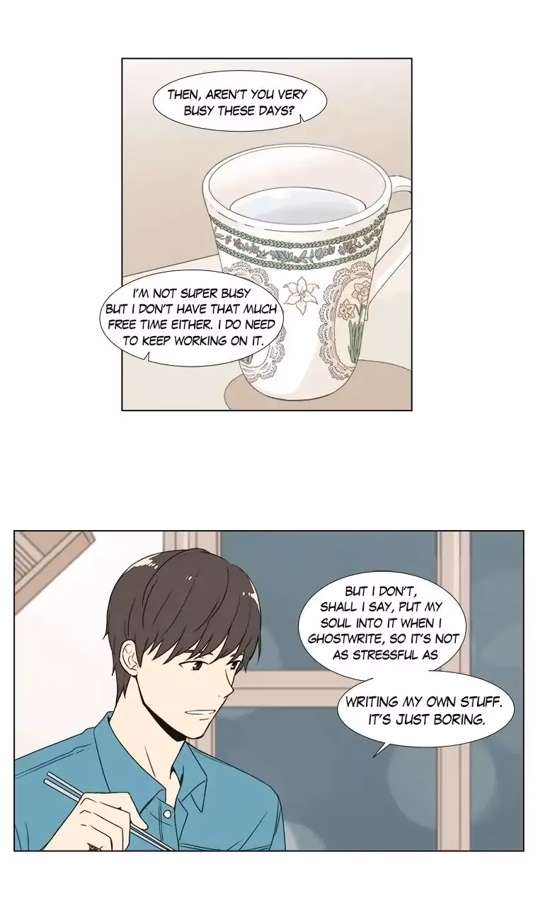 Read Shall We Have Dinner Tonight? chapter 35 image 7 on Lezhin