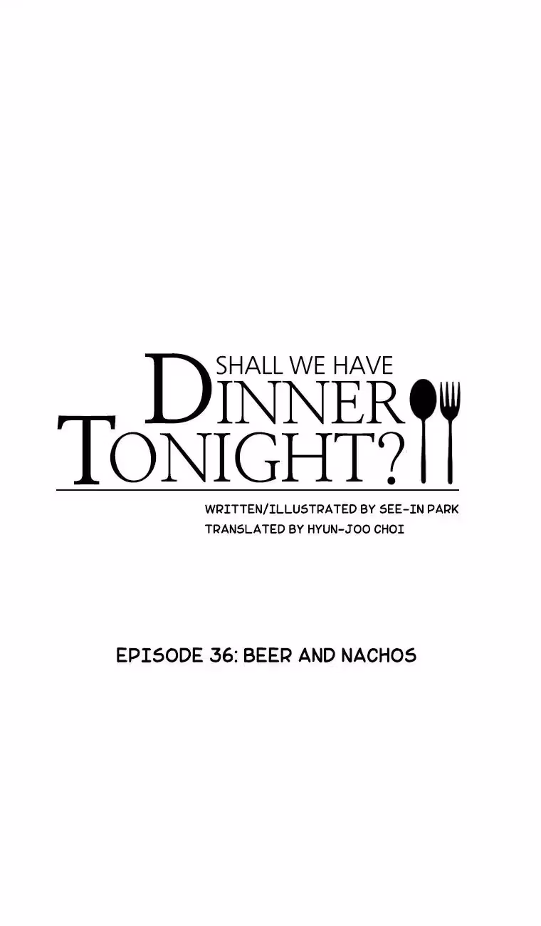 Read Shall We Have Dinner Tonight? chapter 36 image 3 on Lezhin