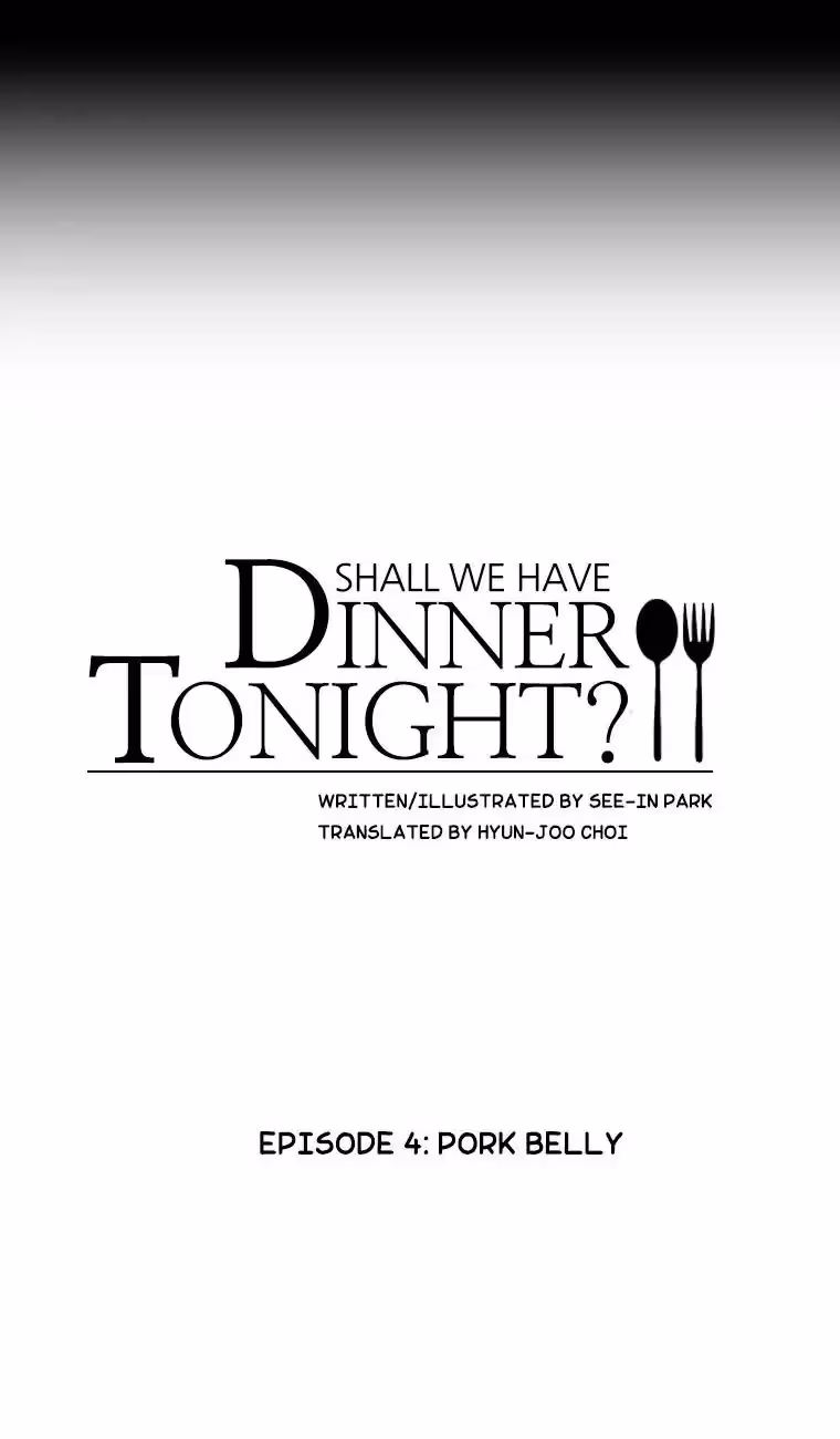 Read Shall We Have Dinner Tonight? chapter 4 image 3 on Lezhin