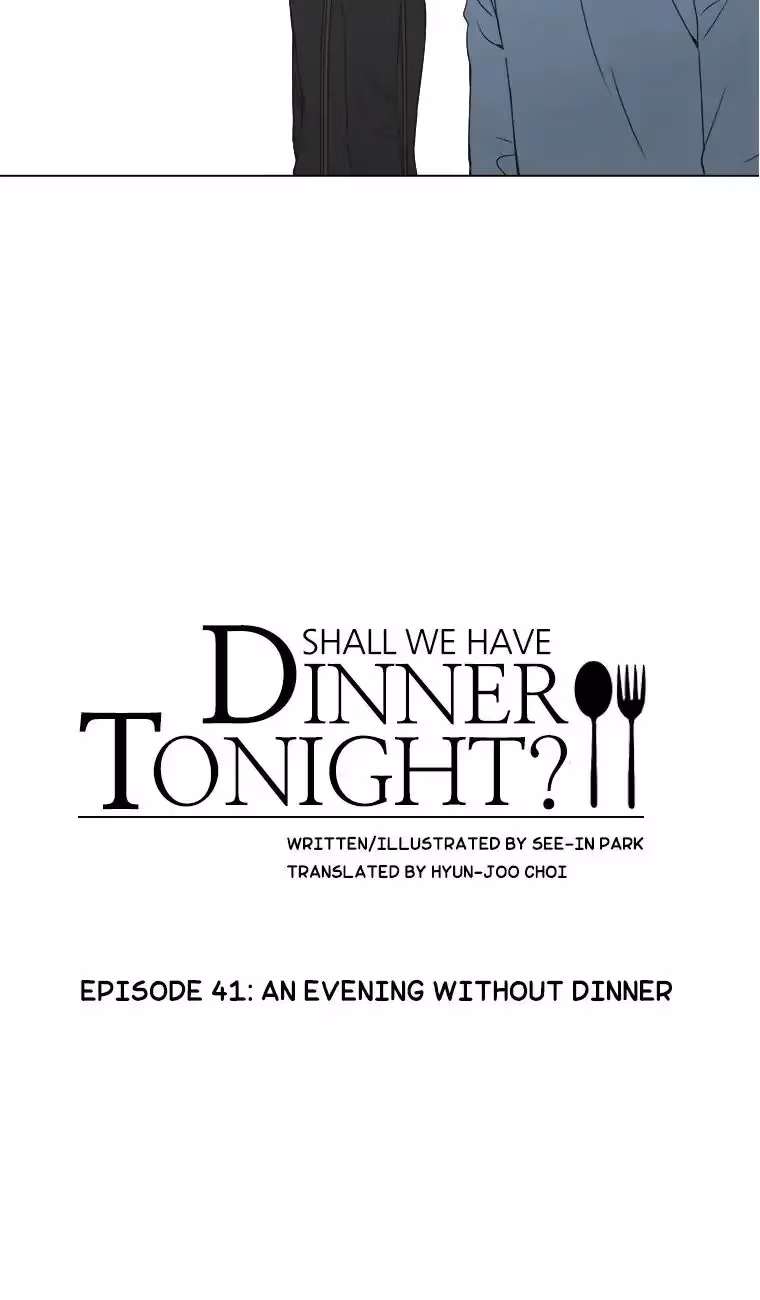 Read Shall We Have Dinner Tonight? chapter 41 image 2 on Lezhin
