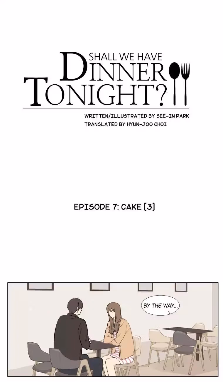 Read Shall We Have Dinner Tonight? chapter 7 image 1 on Lezhin
