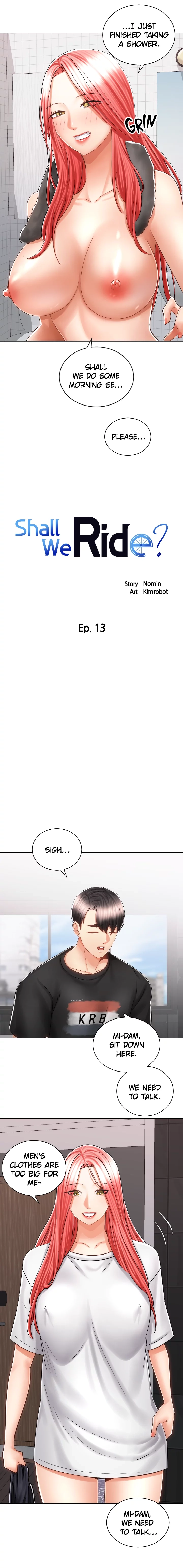 Read Shall We Ride? chapter 13 image 4 on Lezhin