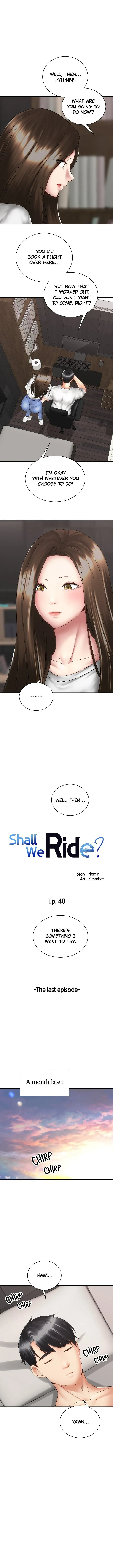 Read Shall We Ride? chapter 40 image 1 on Lezhin