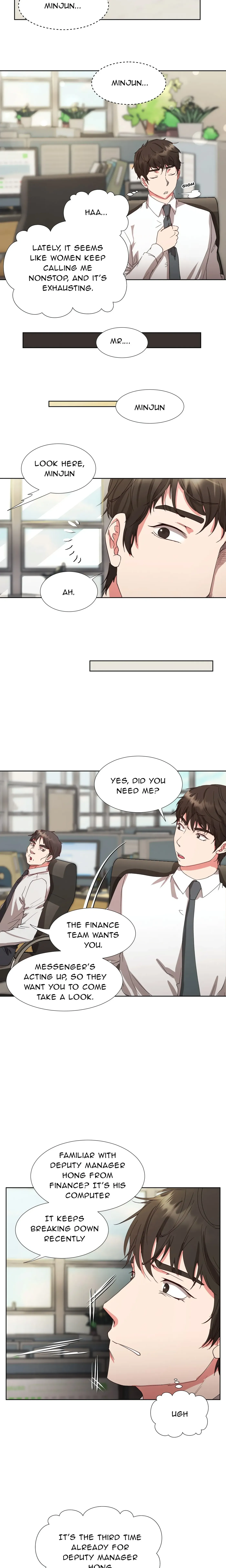 Read Shall We Work Overtime? chapter 5 image 3 on Lezhin