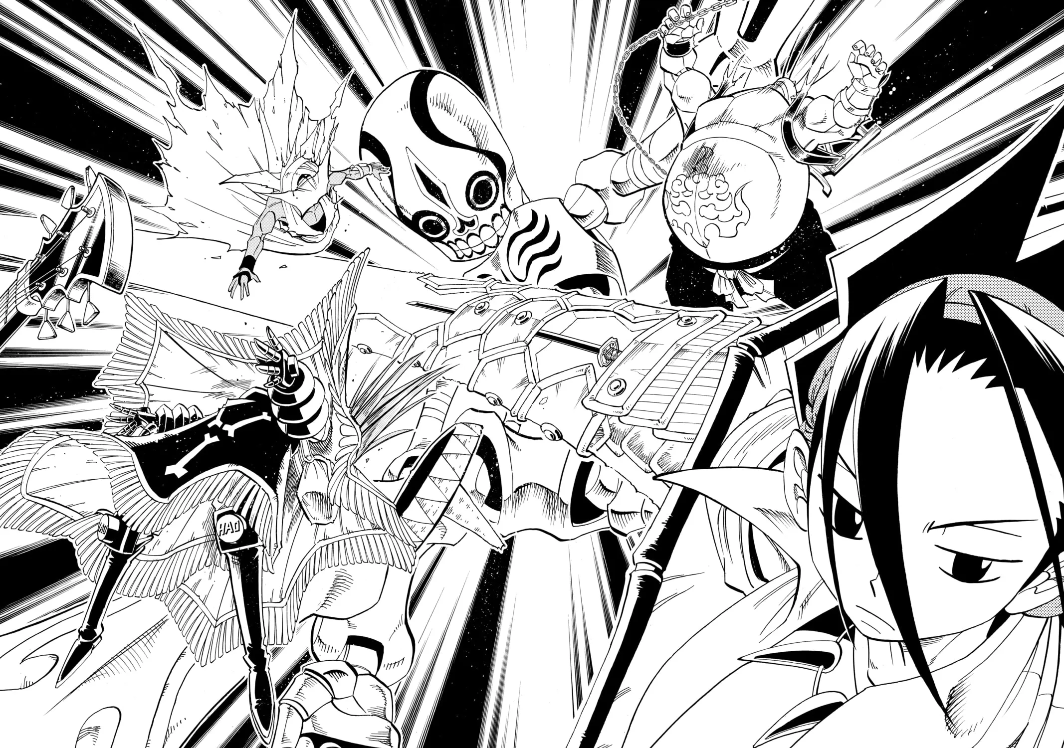 Read Shaman King chapter 152 image 44 on Lezhin