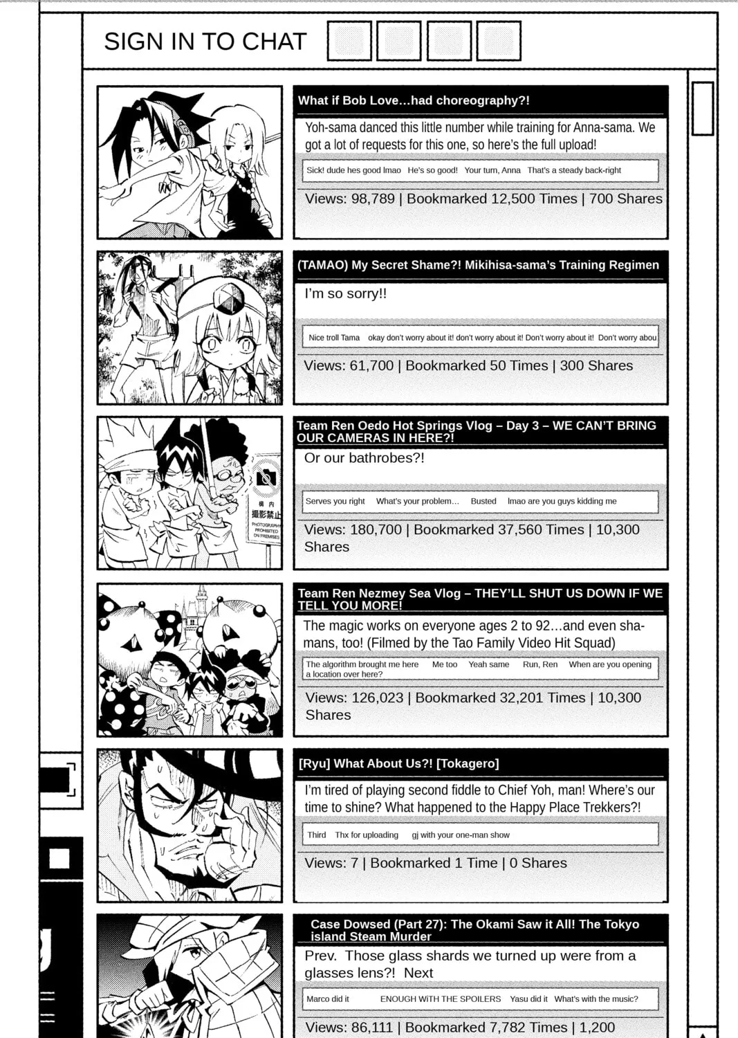 Read Shaman King chapter 215 image 38 on Lezhin