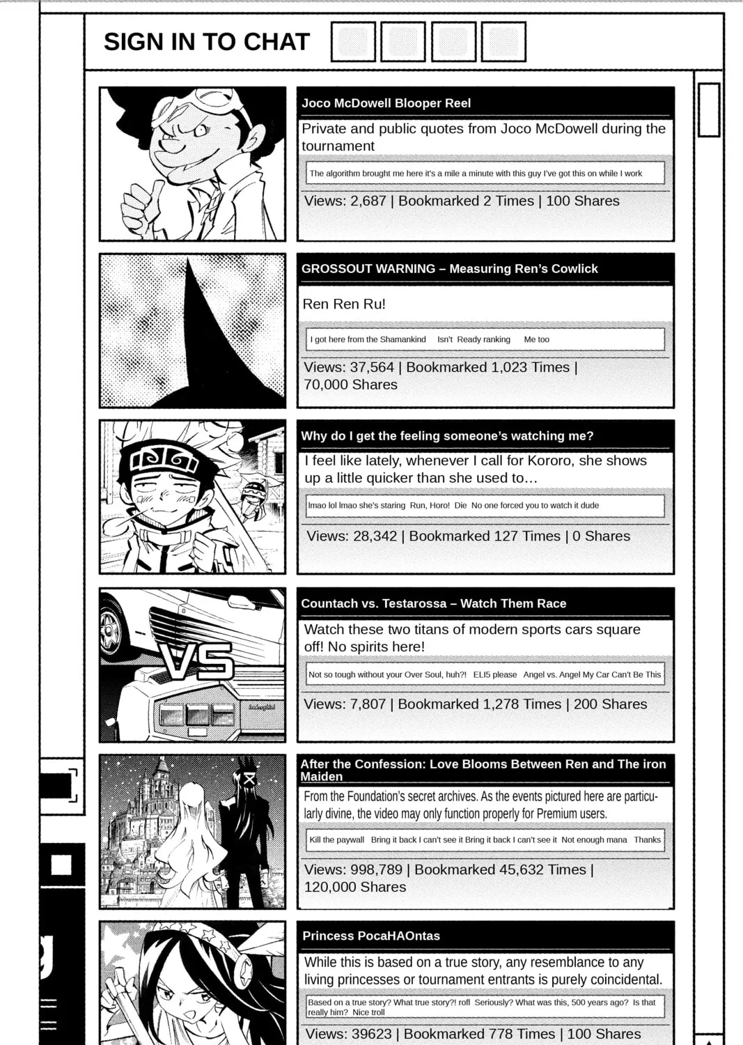 Read Shaman King chapter 215 image 42 on Lezhin