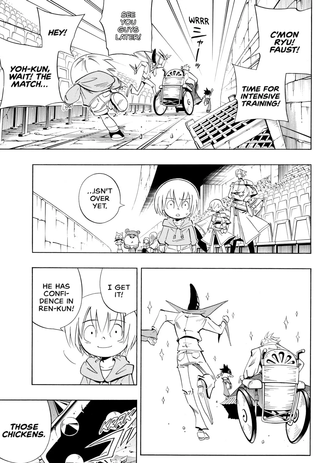 Read Shaman King chapter 225 image 8 on Lezhin
