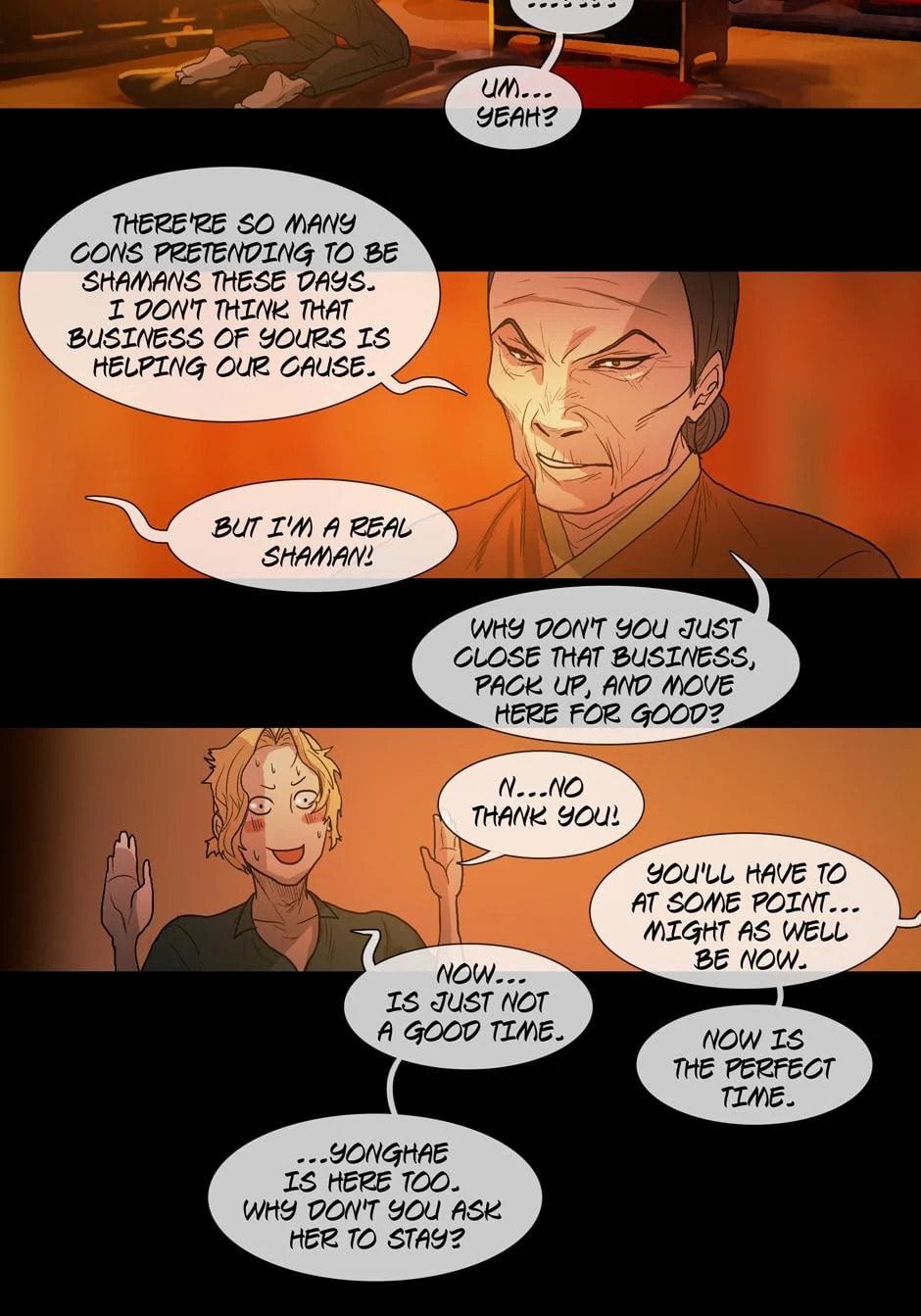 Read Shaman chapter 12 image 6 on Lezhin