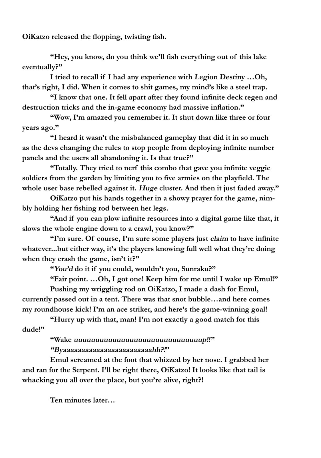 Read Shangri-La Frontier chapter 105.1 image 3 on Lezhin