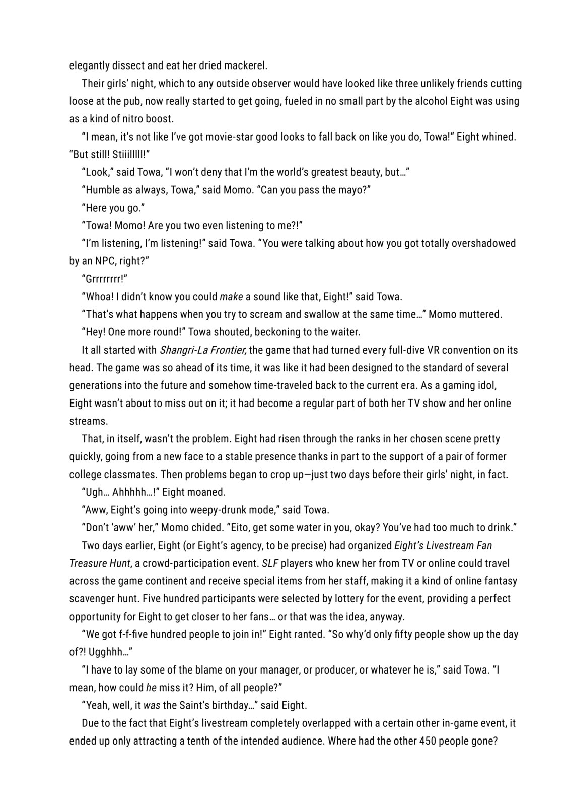 Read Shangri-La Frontier chapter 15.1 image 1 on Lezhin