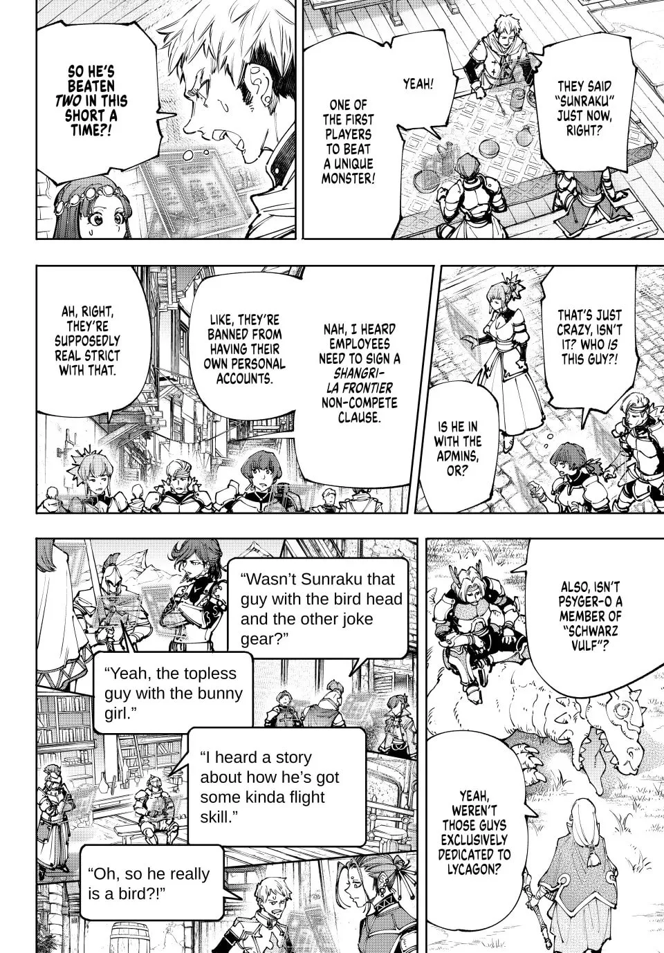 Read Shangri-La Frontier chapter 209 image 1 on Lezhin