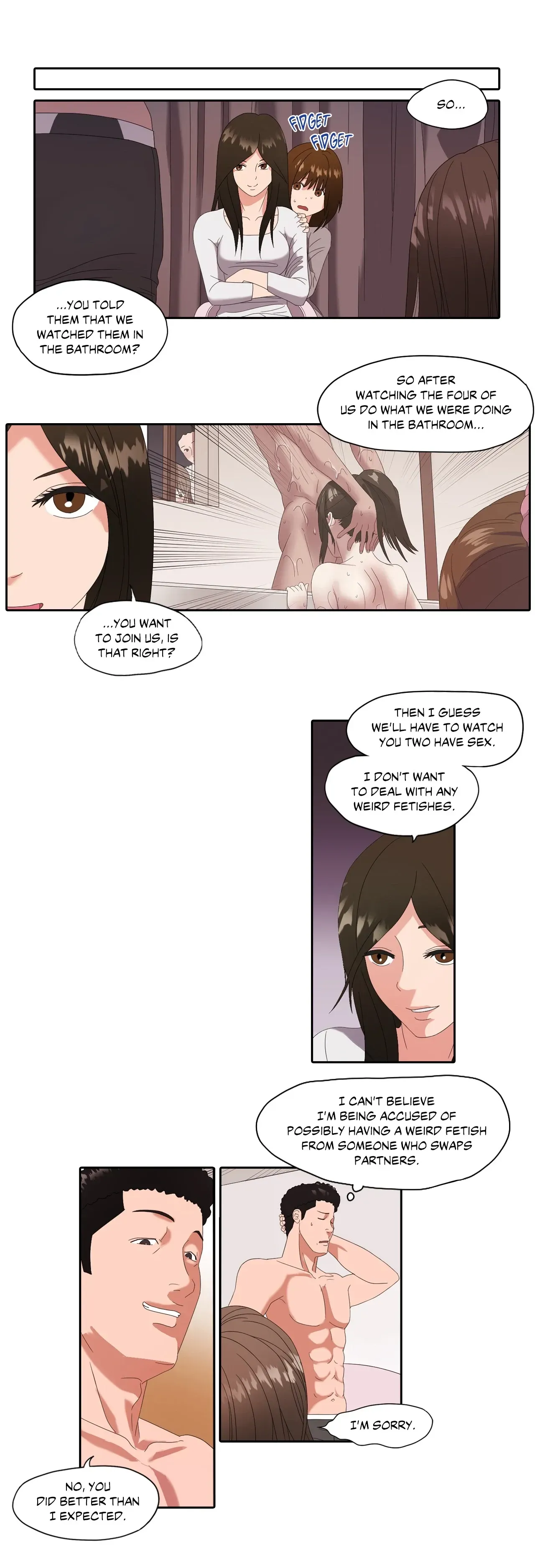 Read Sharing is Caring chapter 11 image 10 on Lezhin