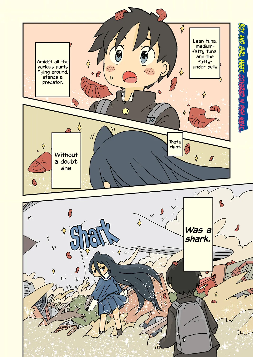 Read Shark Girl chapter 1 image 3 on Lezhin