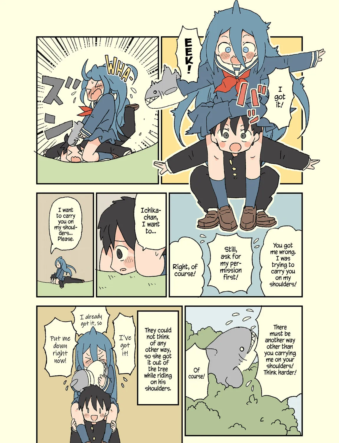 Read Shark Girl chapter 12.1 image 2 on Lezhin