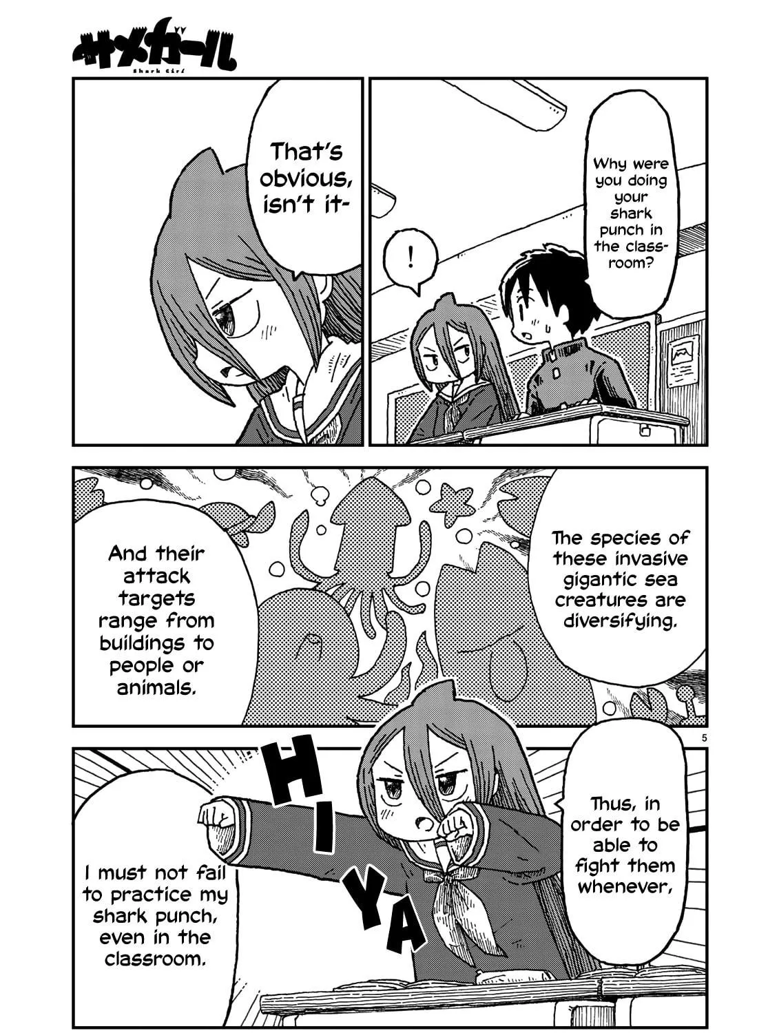 Read Shark Girl chapter 2 image 8 on Lezhin
