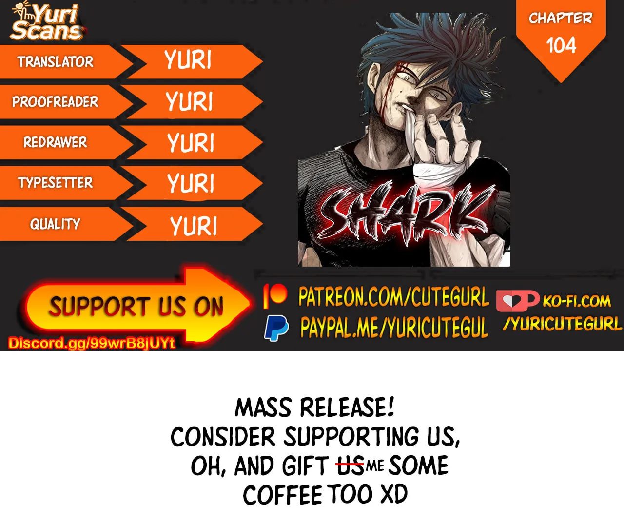 Read Shark chapter 104 image 0 on Lezhin