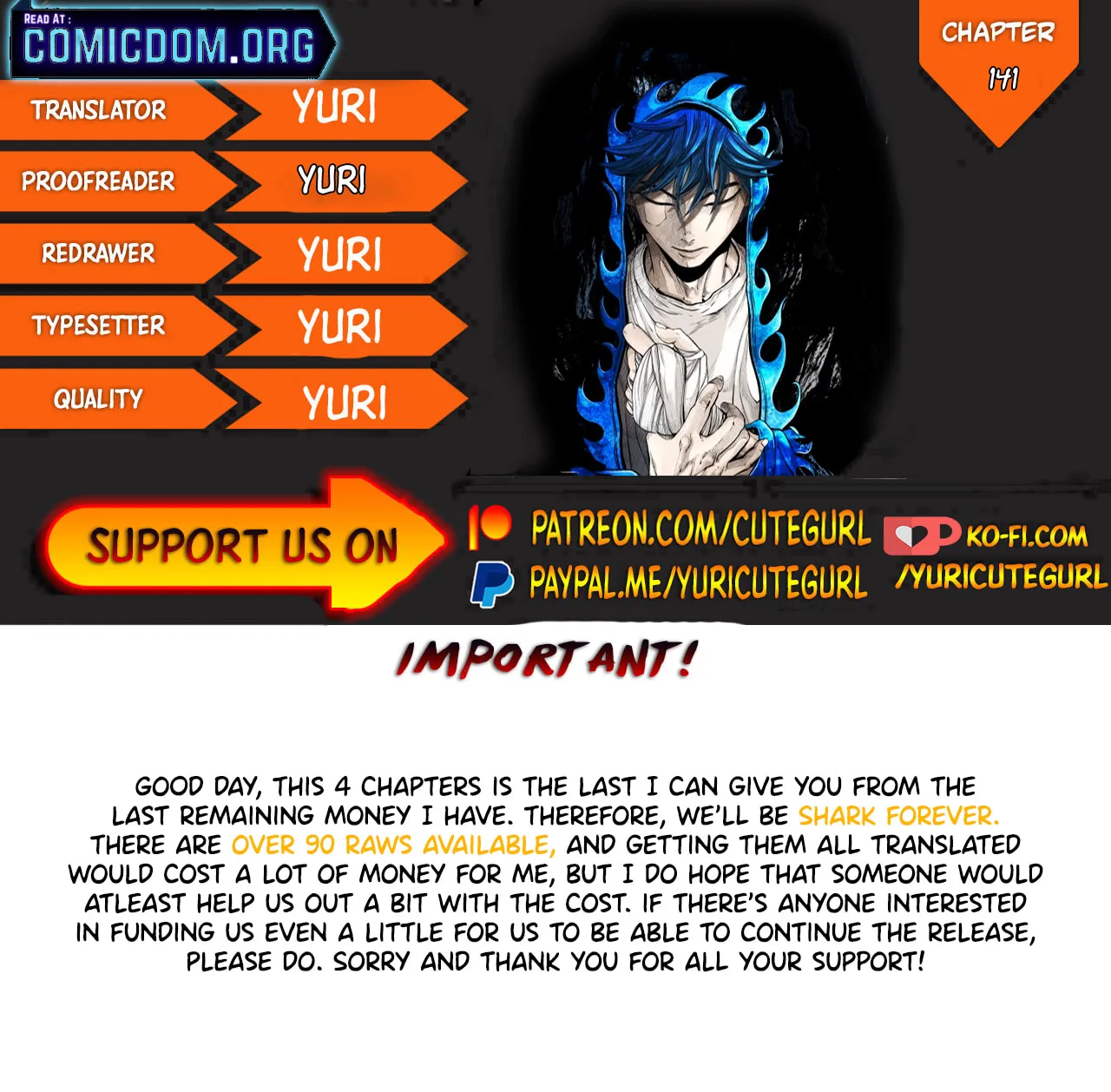 Read Shark chapter 141 image 0 on Lezhin