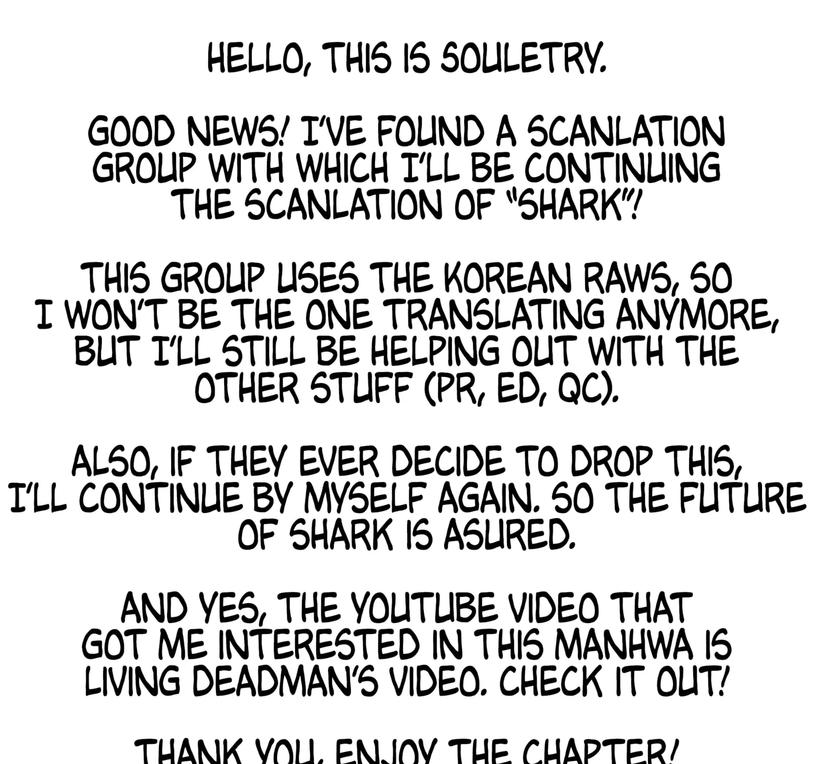 Read Shark chapter 162 image 0 on Lezhin
