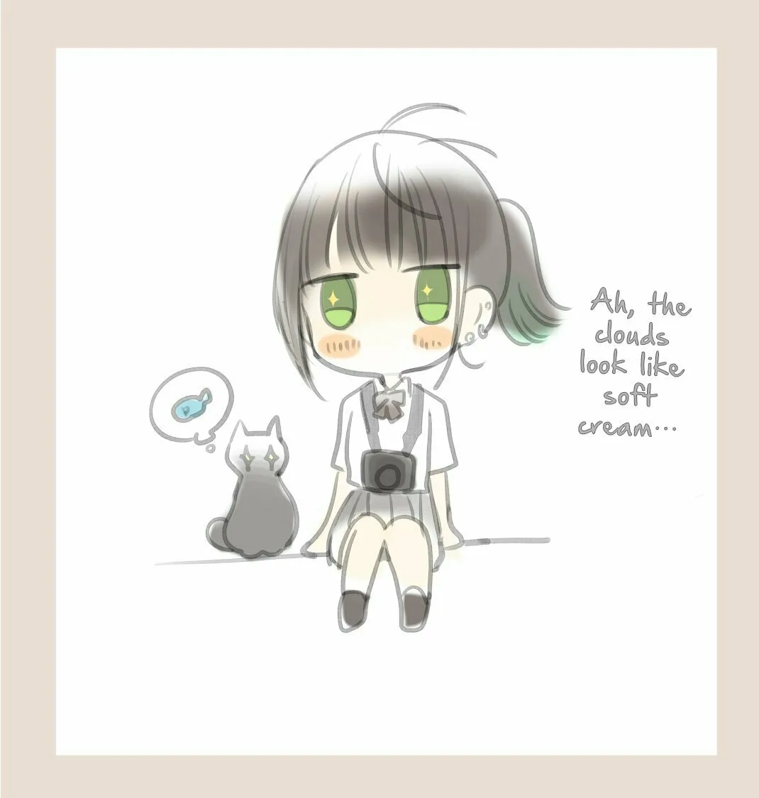 Shashin-bu no senpai (Colored) Chapter 8 page 3 - 
