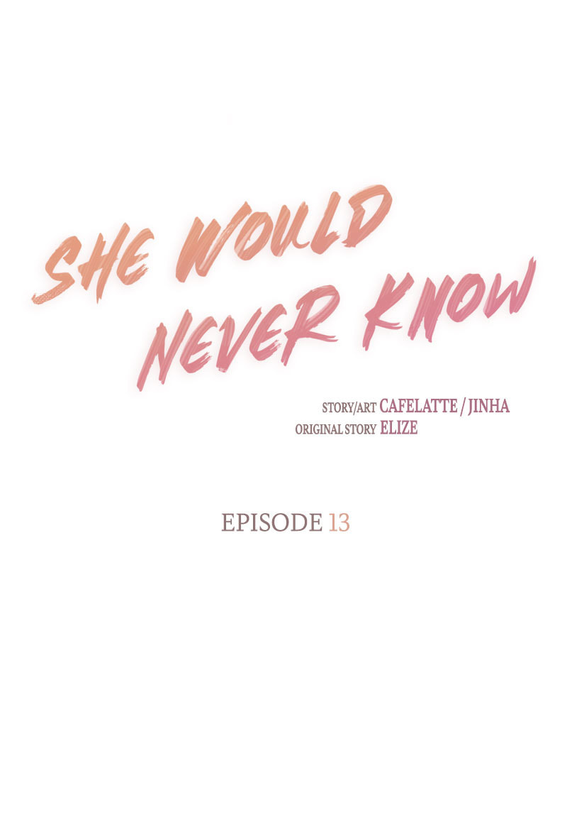 Read She Would Never Know chapter 13 image 10 on Lezhin
