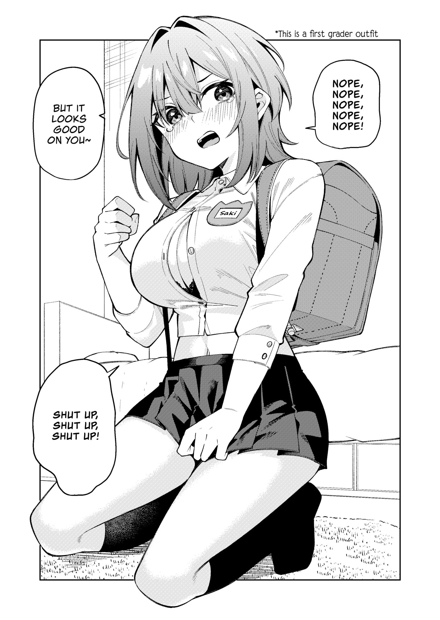 She'll Wear Whatever She Wants. Chapter 7 page 1 - 
