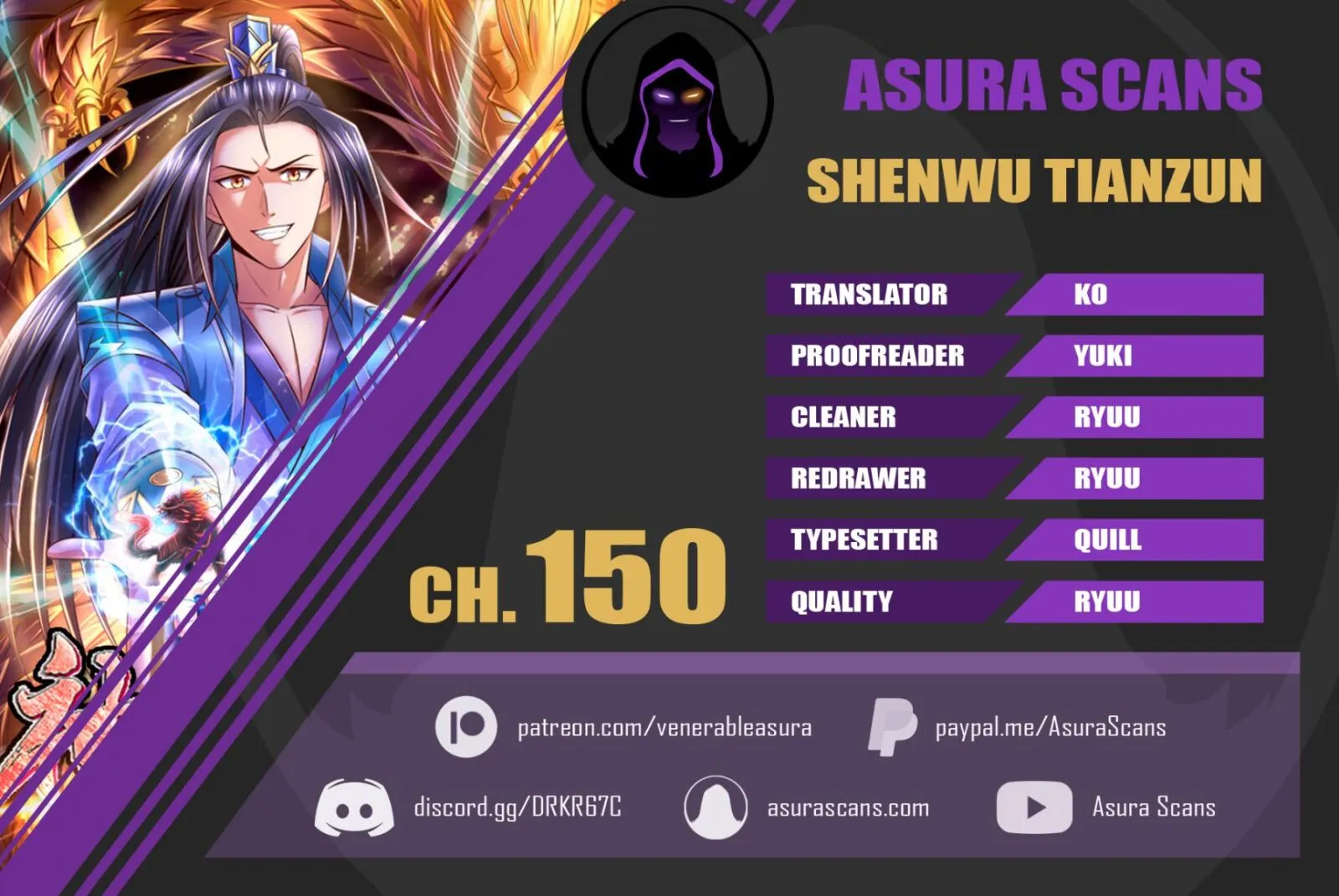 Shenwu Tianzun Chapter 150 page 1 - 