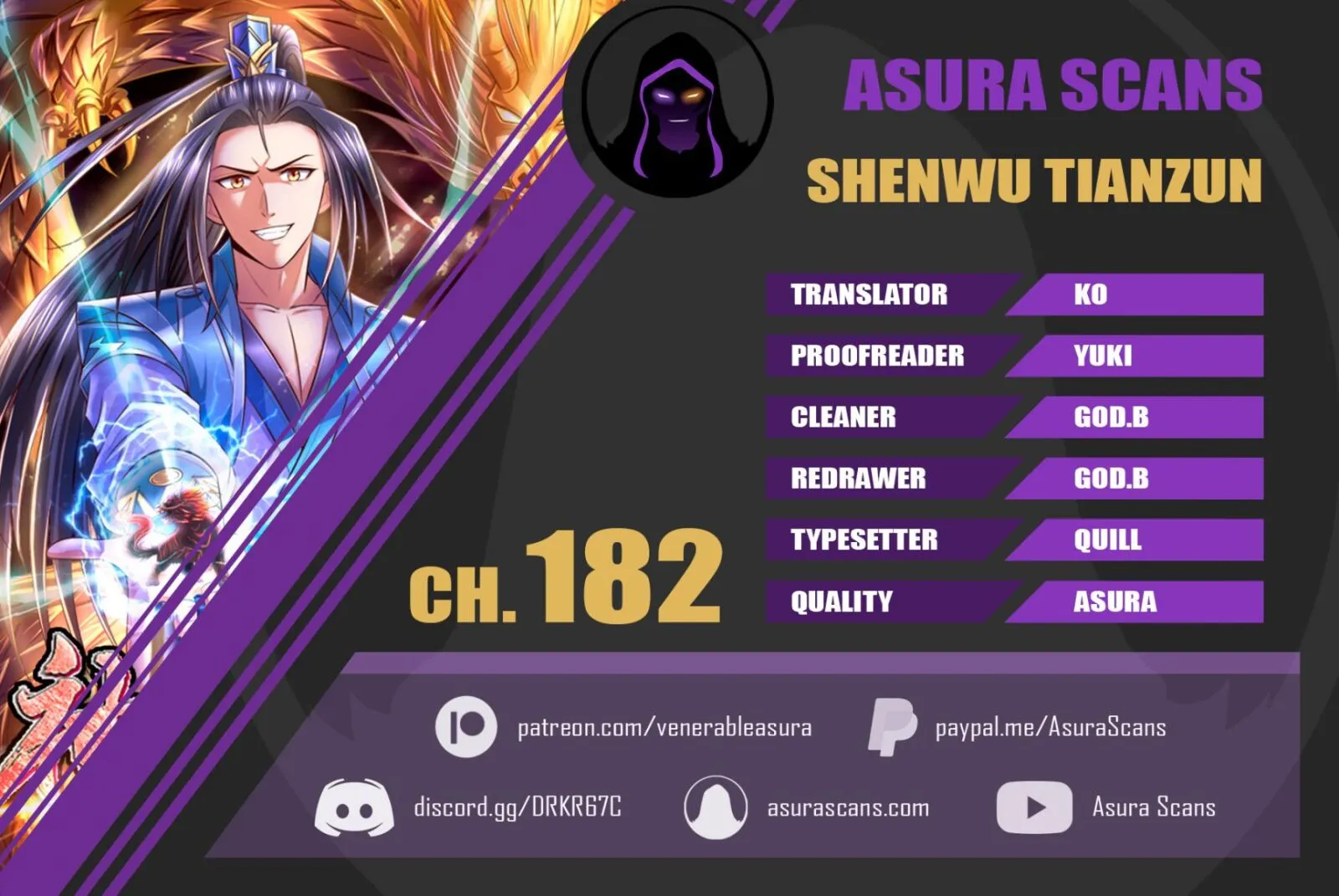 Shenwu Tianzun Chapter 182 page 1 - 