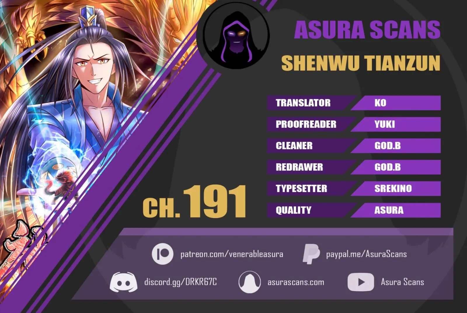 Shenwu Tianzun Chapter 190 page 1 - 