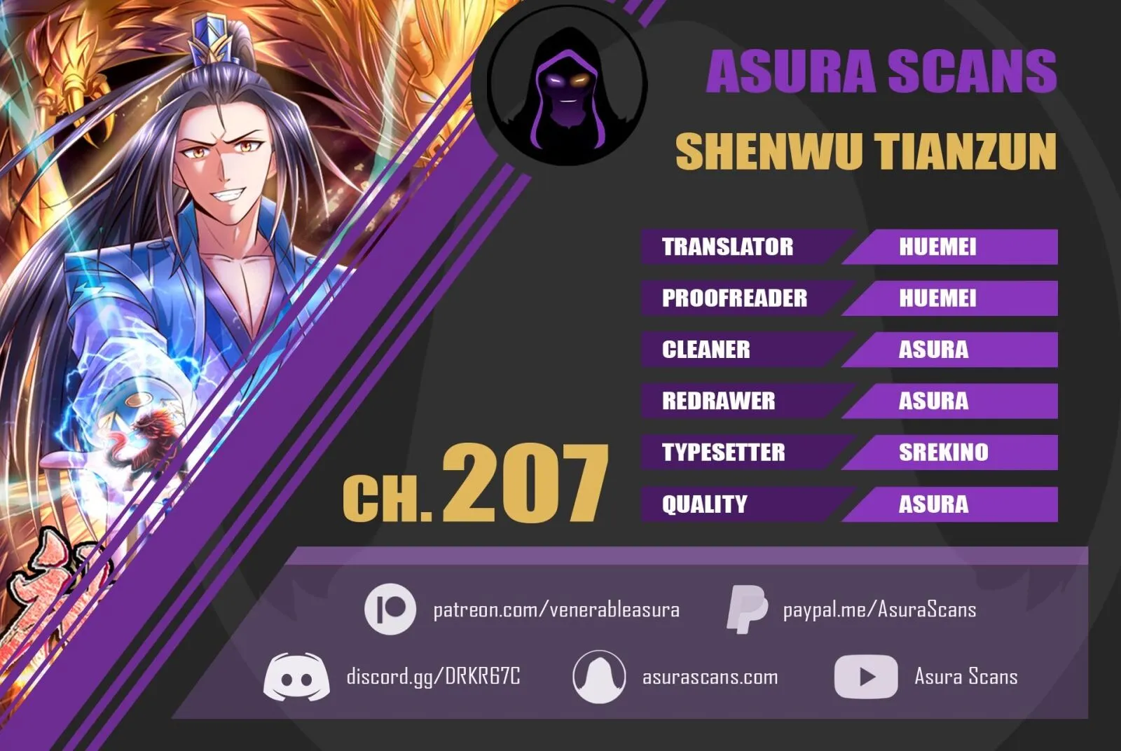 Shenwu Tianzun Chapter 207 page 1 - 