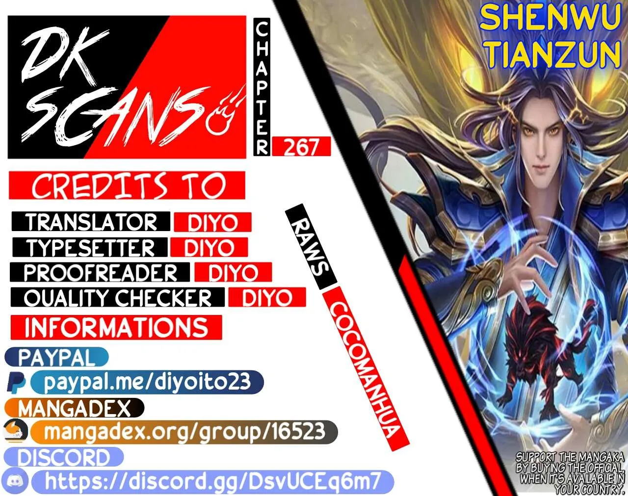Shenwu Tianzun Chapter 267 page 1 - 