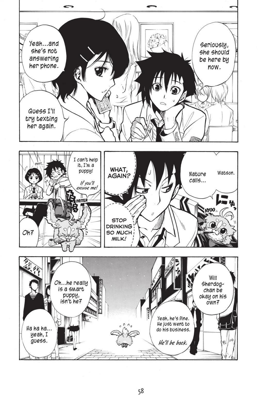 Read Sherlock Bones chapter 5.1 image 9 on Lezhin