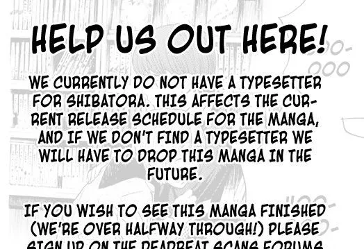 Shibatora Chapter 68 page 1 - 