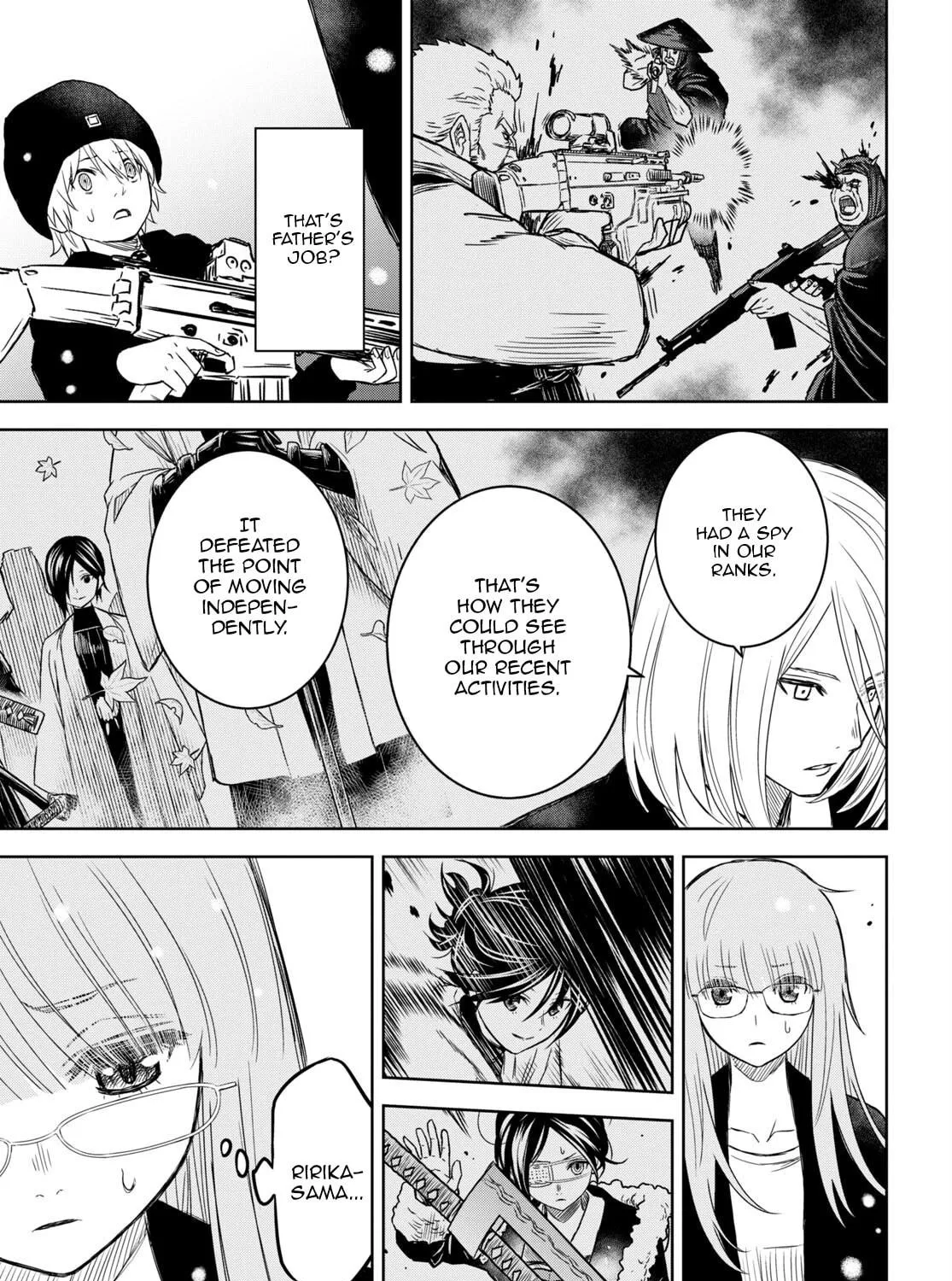 Read Shikabane-Gatana chapter 16 image 38 on Lezhin