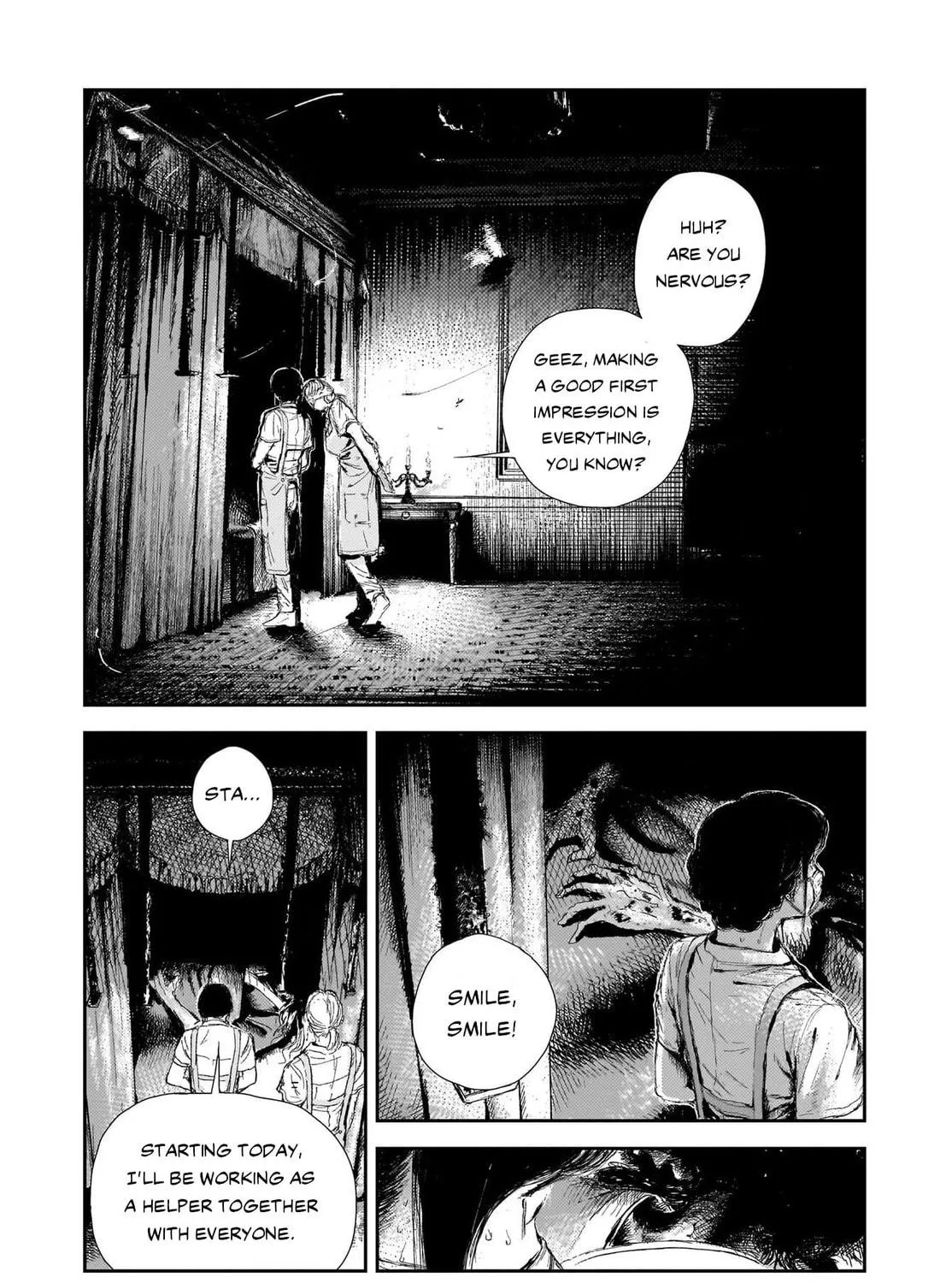 Read Shikabane Kaigo chapter 2 image 4 on Lezhin