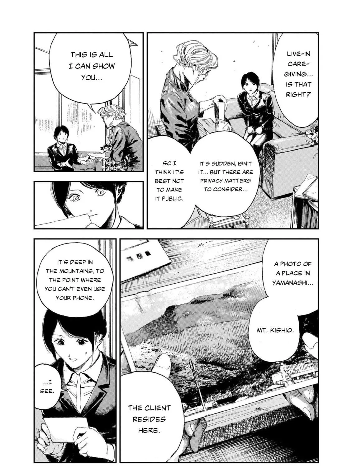 Read Shikabane Kaigo chapter 3 image 10 on Lezhin