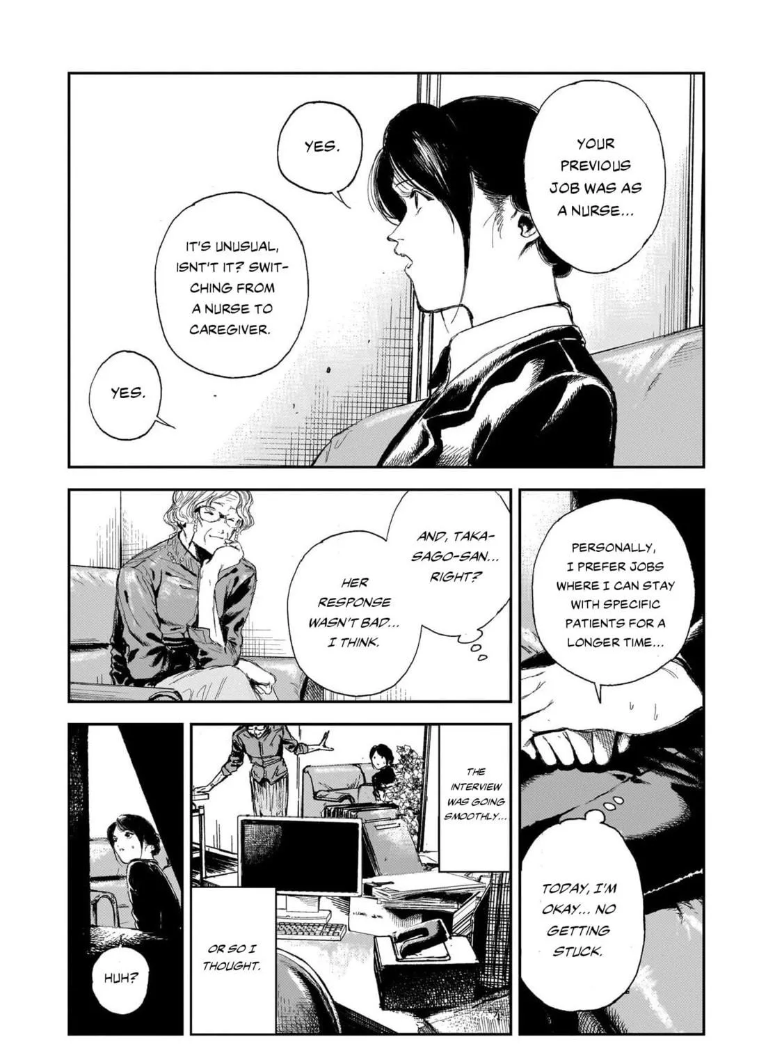 Read Shikabane Kaigo chapter 3 image 8 on Lezhin
