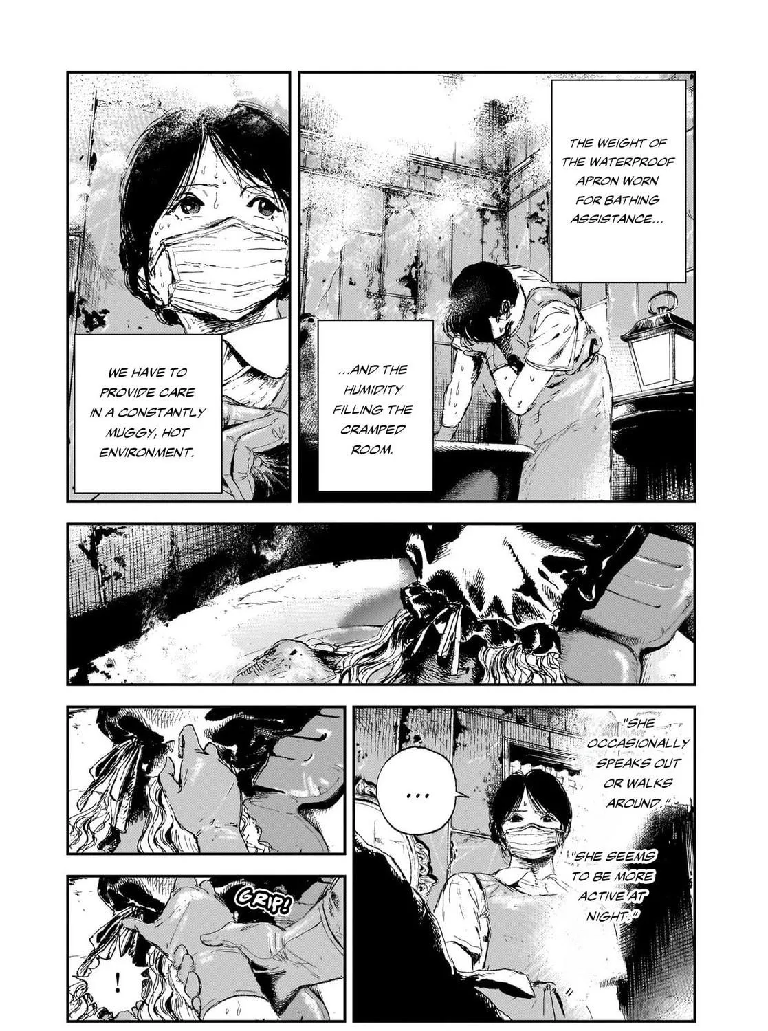 Read Shikabane Kaigo chapter 4 image 16 on Lezhin